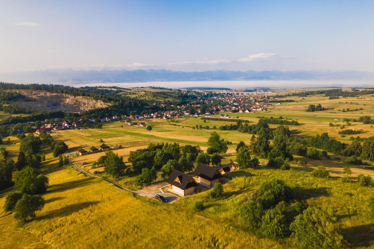 Domki Gorce Klikuszowa- Sauna, Jacuzzi Buitenkant foto